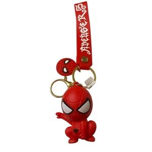 Red Spider Hero Keychain
